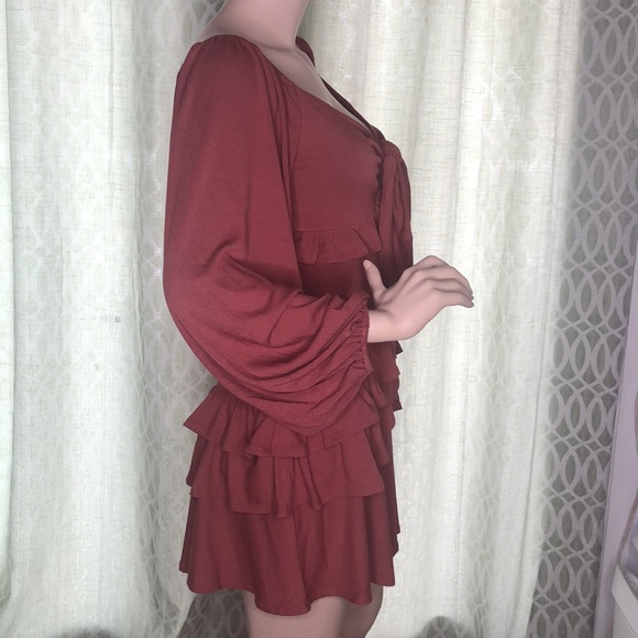 Tie Front Dress - Picture 11 of 12